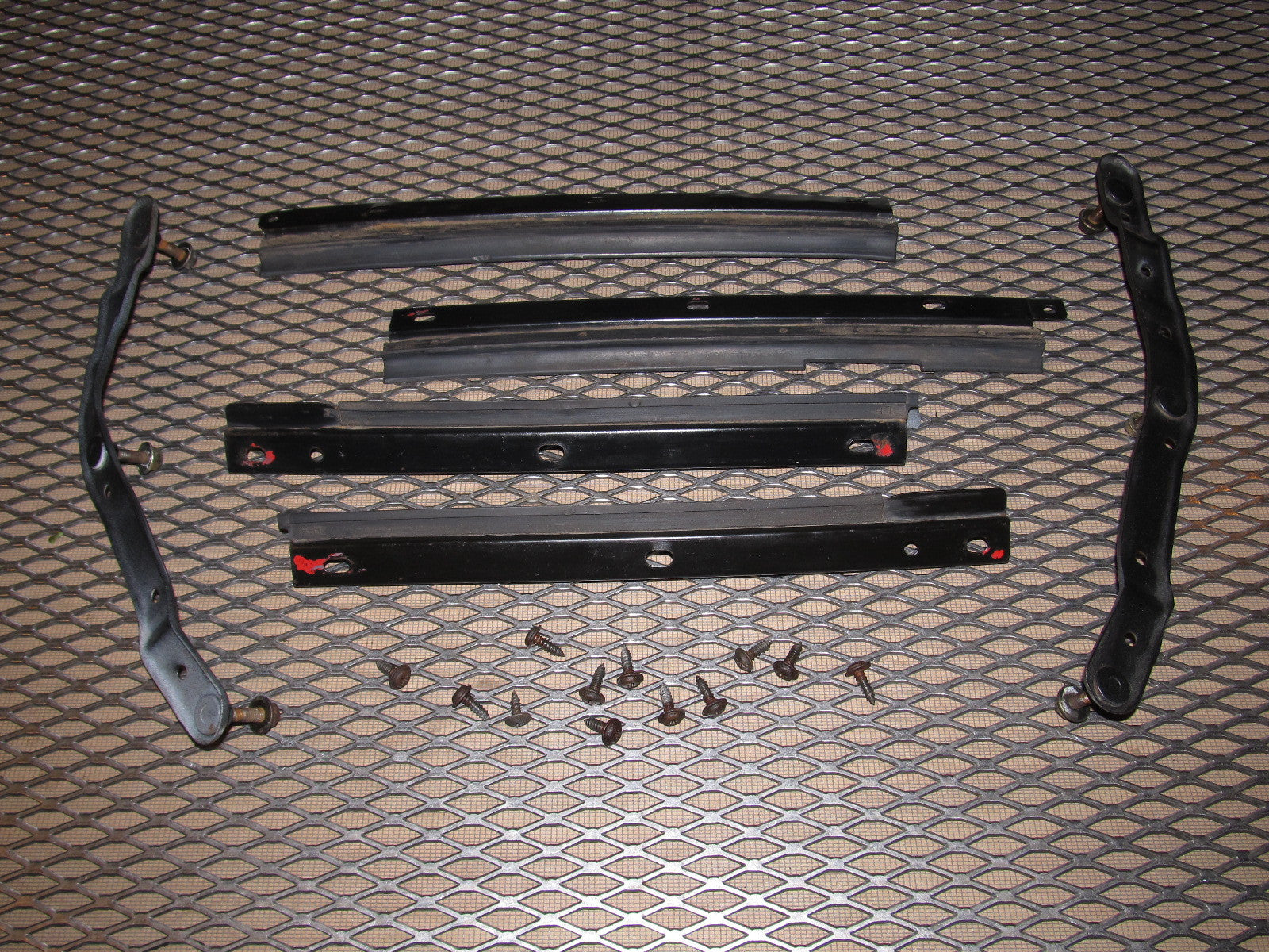 86 87 88 Mazda RX7 OEM Front Bumper Fender Bracket