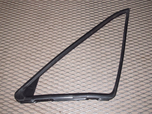 90-93 Mazda Miata OEM Front Quarter Window Glass Rubber Seal - Left
