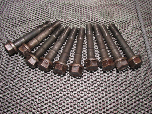 85 86 87 88 89 Toyota MR2 OEM 4AGE Crankshaft Bearing Bolt - Set