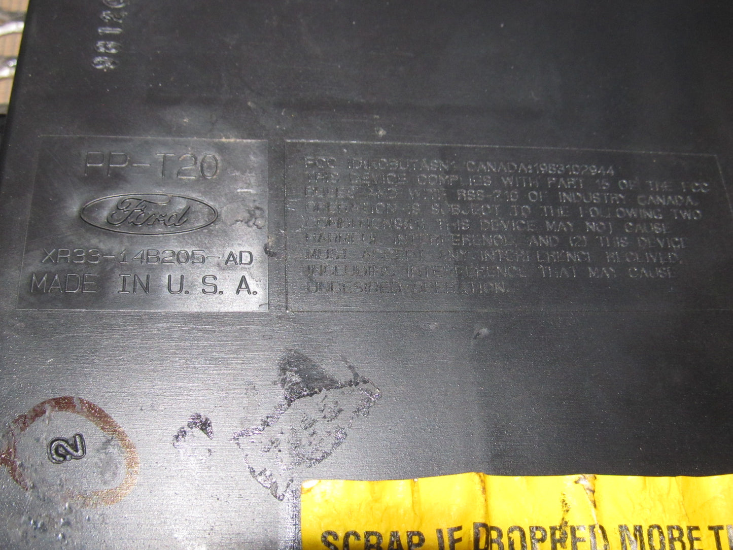 99-00 Ford Mustang OEM Multifunction Module Computer XR33-14B205-AD
