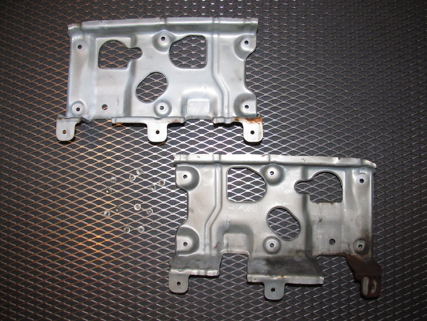 79 80 81 Datsun 280zx OEM Rear Tail Light Mounting Bracket Set