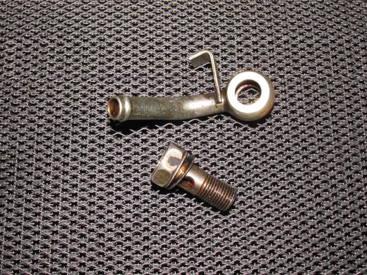 85 86 87 88 89 Toyota MR2 OEM 4AGE Engine Oil Pan Cooler Fitting
