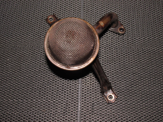 85 86 87 88 89 Toyota MR2 OEM 4AGE Engine Oil Pump Screen Pick Up Tube