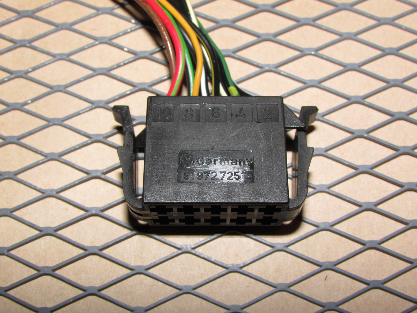 99 00 01 02 03 04 05 06 Audi TT OEM Hazard Light Switch Pigtail Harness