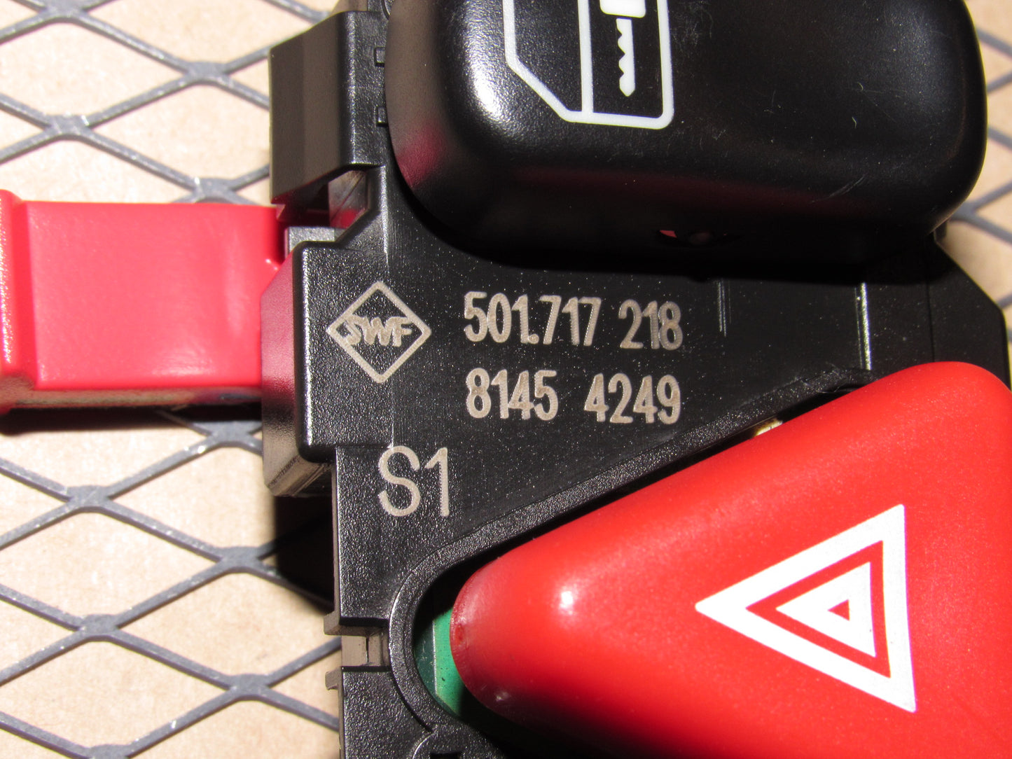 97-04 Mercedes SLK 230 OEM ASR Door Lock & Hazard Light Switch