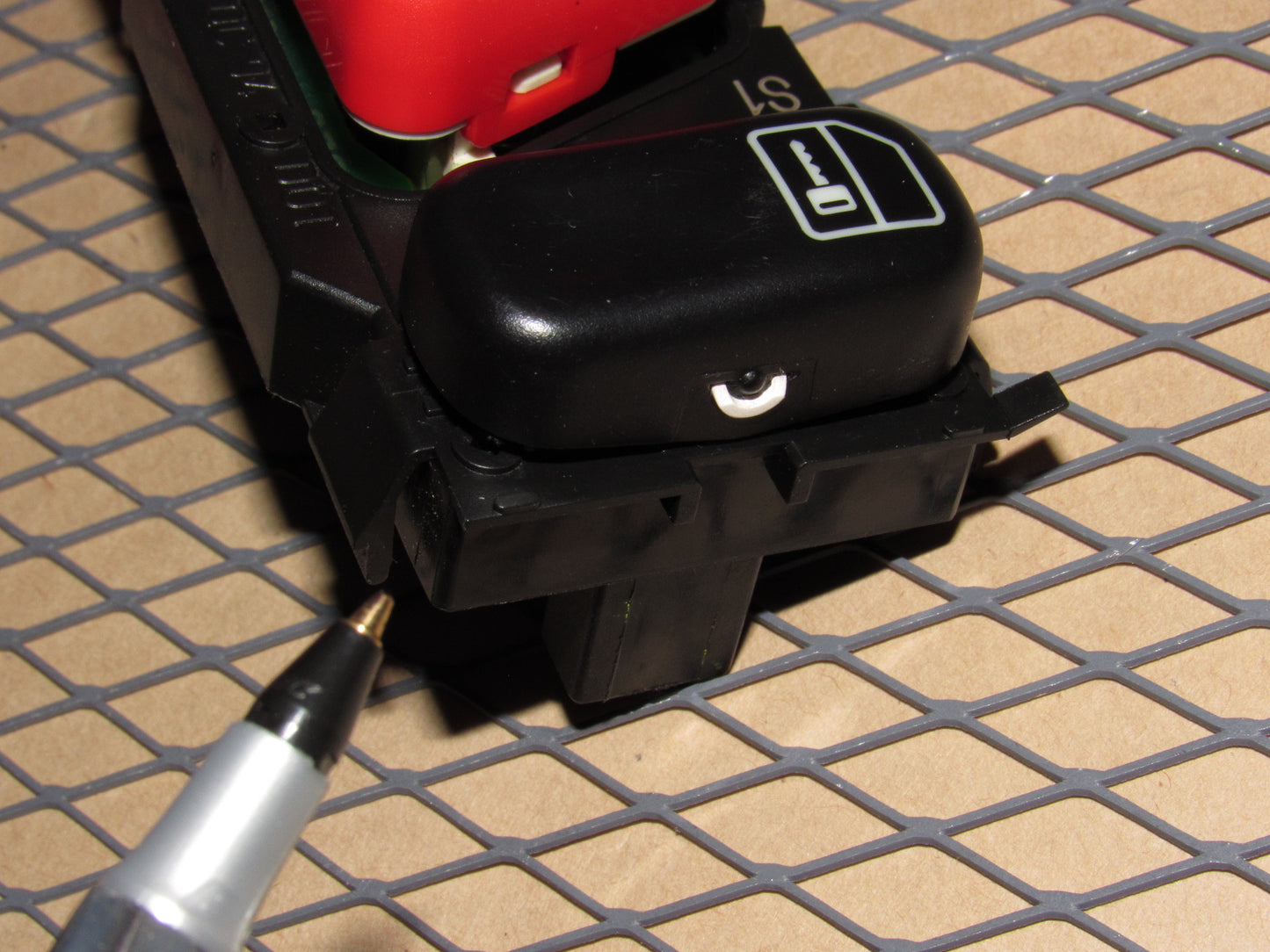 97-04 Mercedes SLK 230 OEM ASR Door Lock & Hazard Light Switch