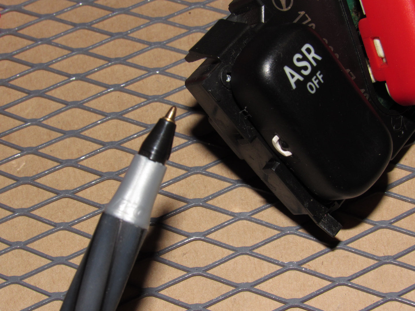 97-04 Mercedes SLK 230 OEM ASR Door Lock & Hazard Light Switch