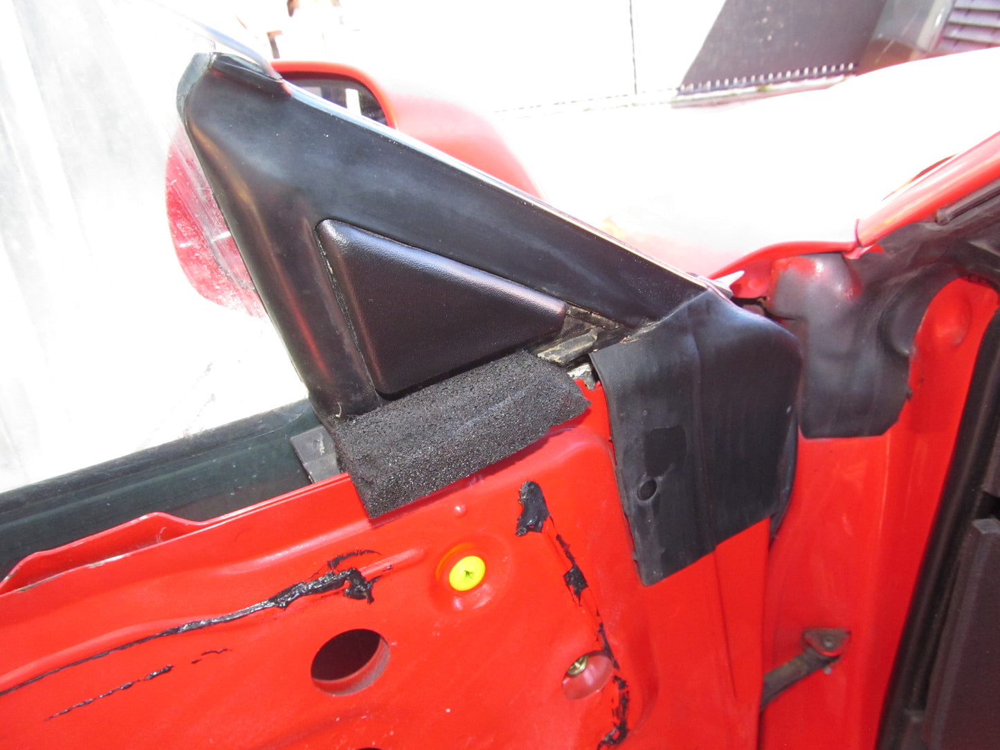 94 95 96 97 Mitsubishi 3000GT OEM Door Interior Mirror Trim Cover - Left