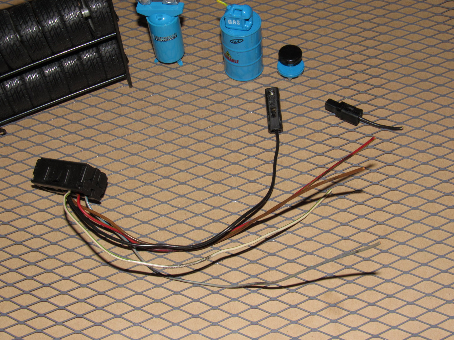 94 95 Mercedes S600 OEM Dash Central Power Door Lock Switch Pigtail Harness