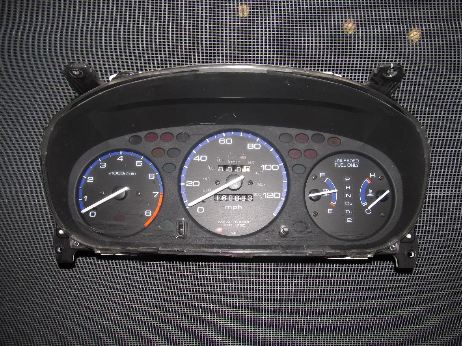 96 97 98 99 00 Honda Civic D16Y8 OEM Speedometer Gauge