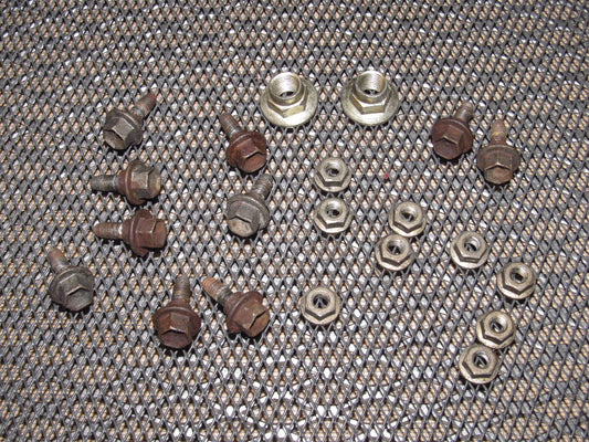 87 88 89 Toyota MR2 OEM Rear Bumper Mounting Bolt & Nut