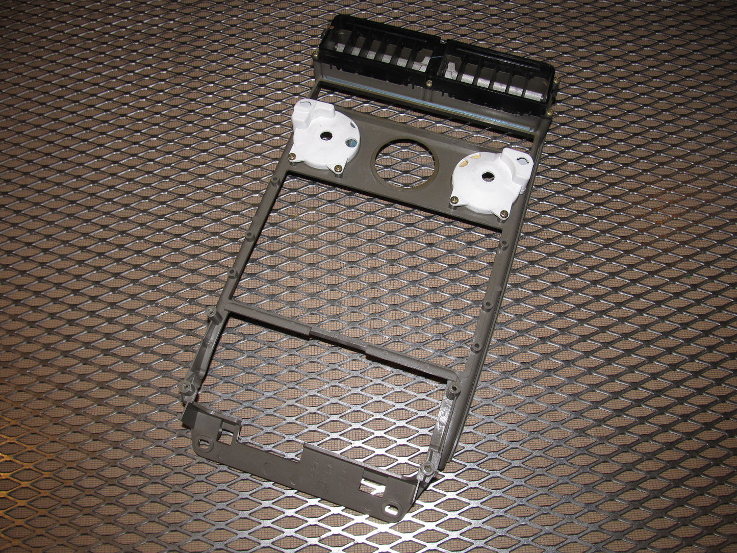 84 85 Mazda RX7 OEM Dash Stereo Climate Control Bezel Cover