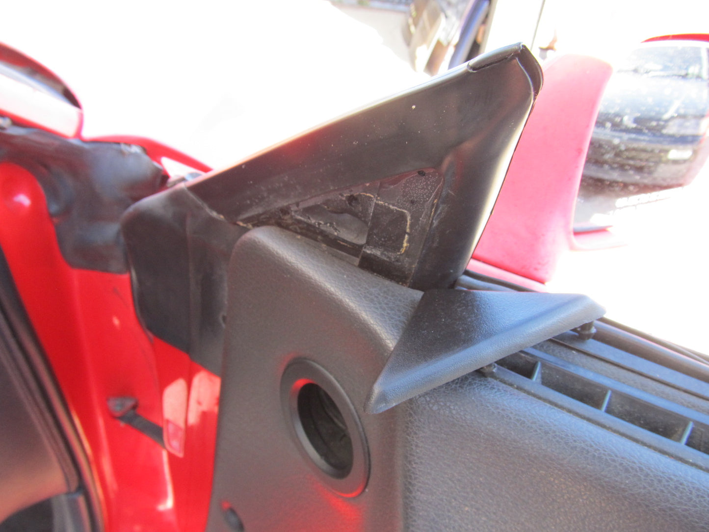 94 95 96 97 Mitsubishi 3000GT OEM Door Interior Triangle Trim Cover - Right