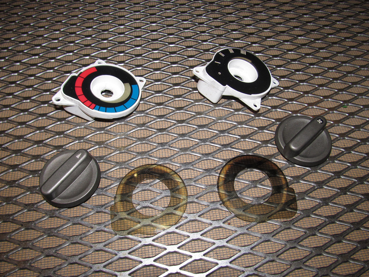 84 85 Mazda RX7 OEM Climate Control Switch & Indicator