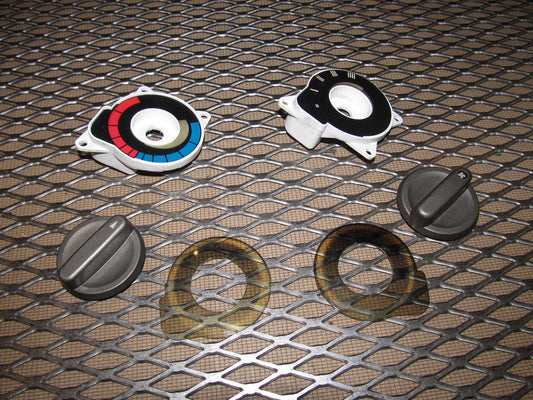 84 85 Mazda RX7 OEM Climate Control Switch & Indicator
