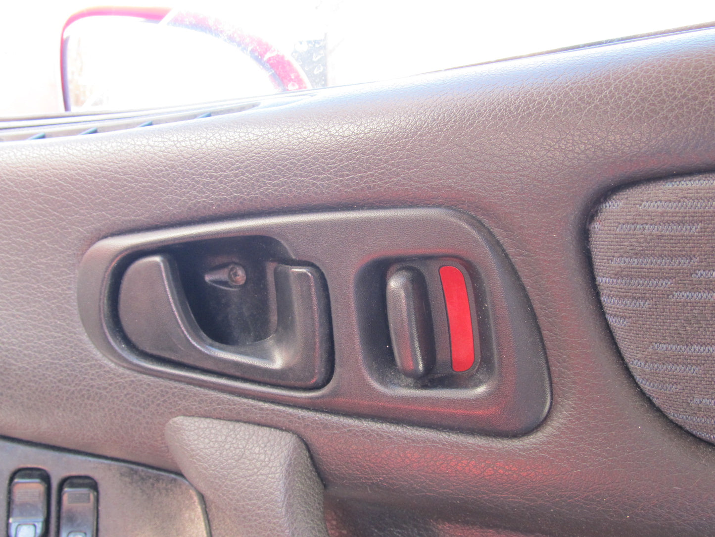 94 95 96 97 Mitsubishi 3000GT OEM Interior Door Handle Bezel Trim Cover - Right