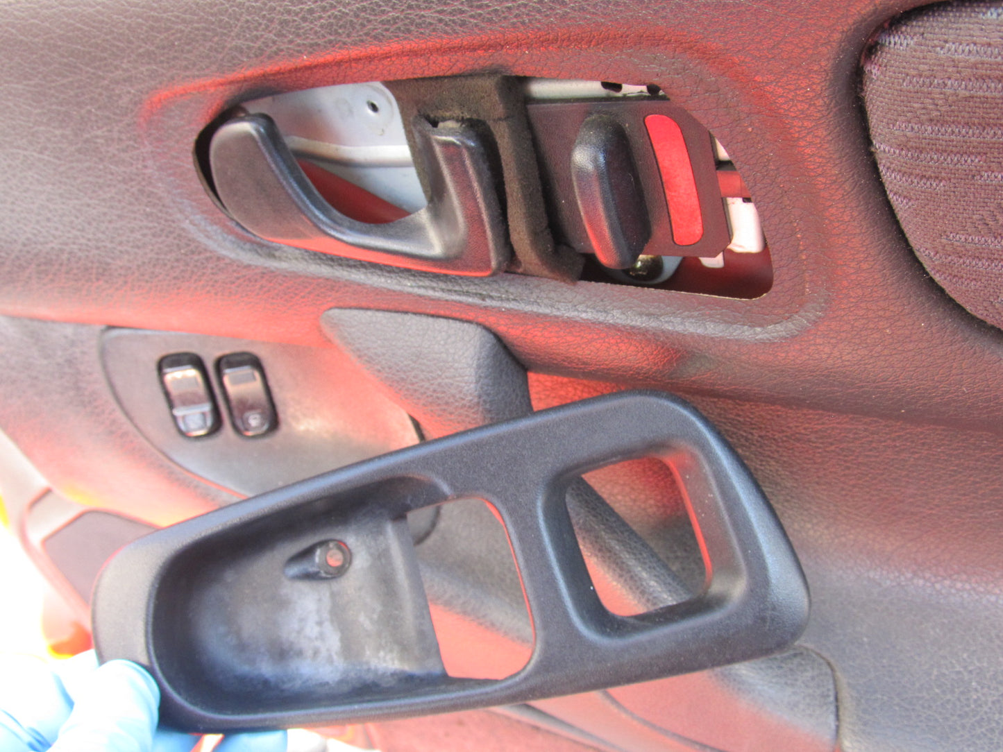 94 95 96 97 Mitsubishi 3000GT OEM Interior Door Handle Bezel Trim Cover - Right