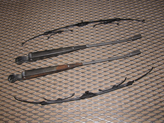 84 85 Mazda RX7 OEM Front Wiper Arm Set