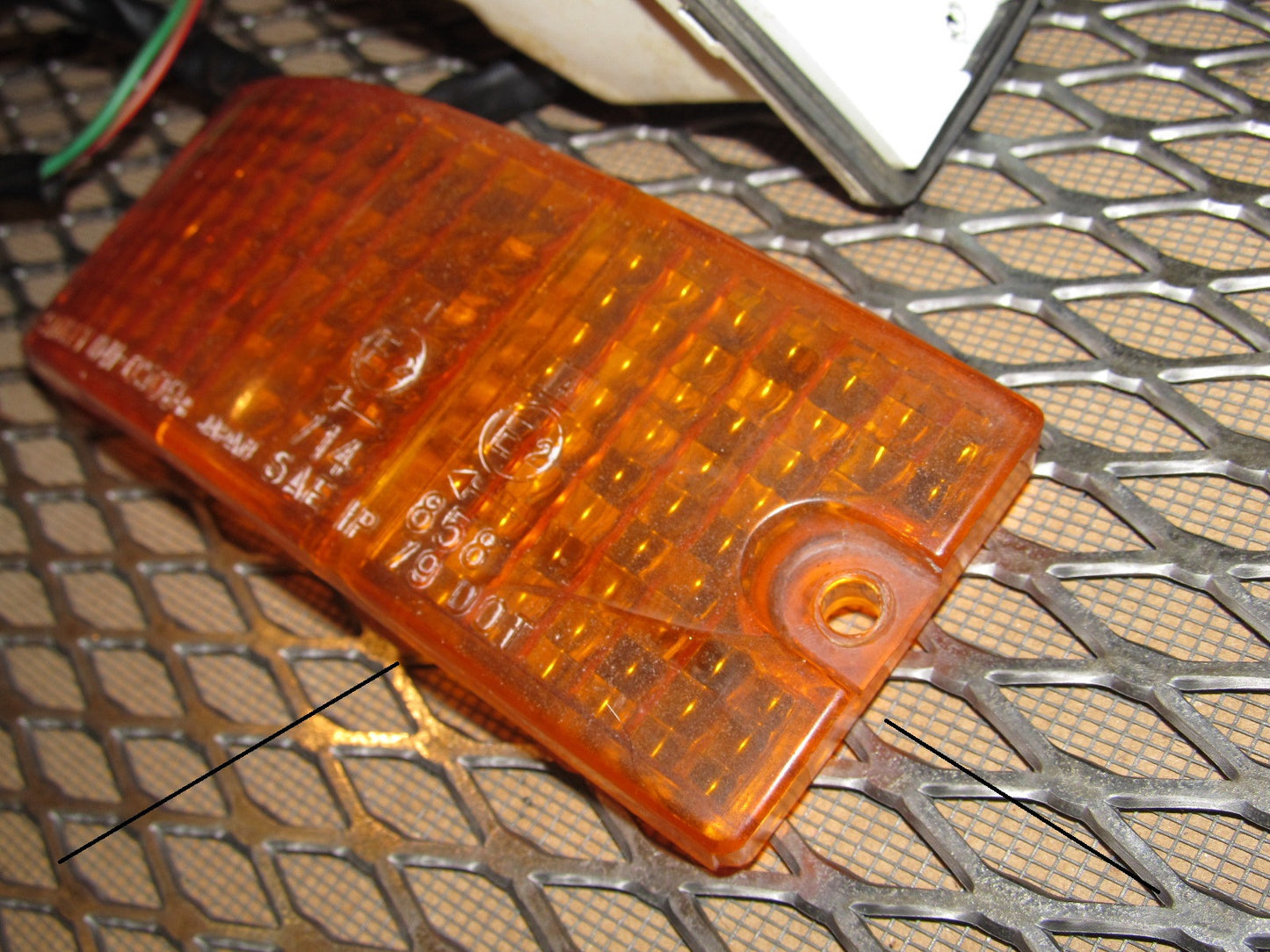 84 85 Mazda RX7 OEM Front Signal Light - Right
