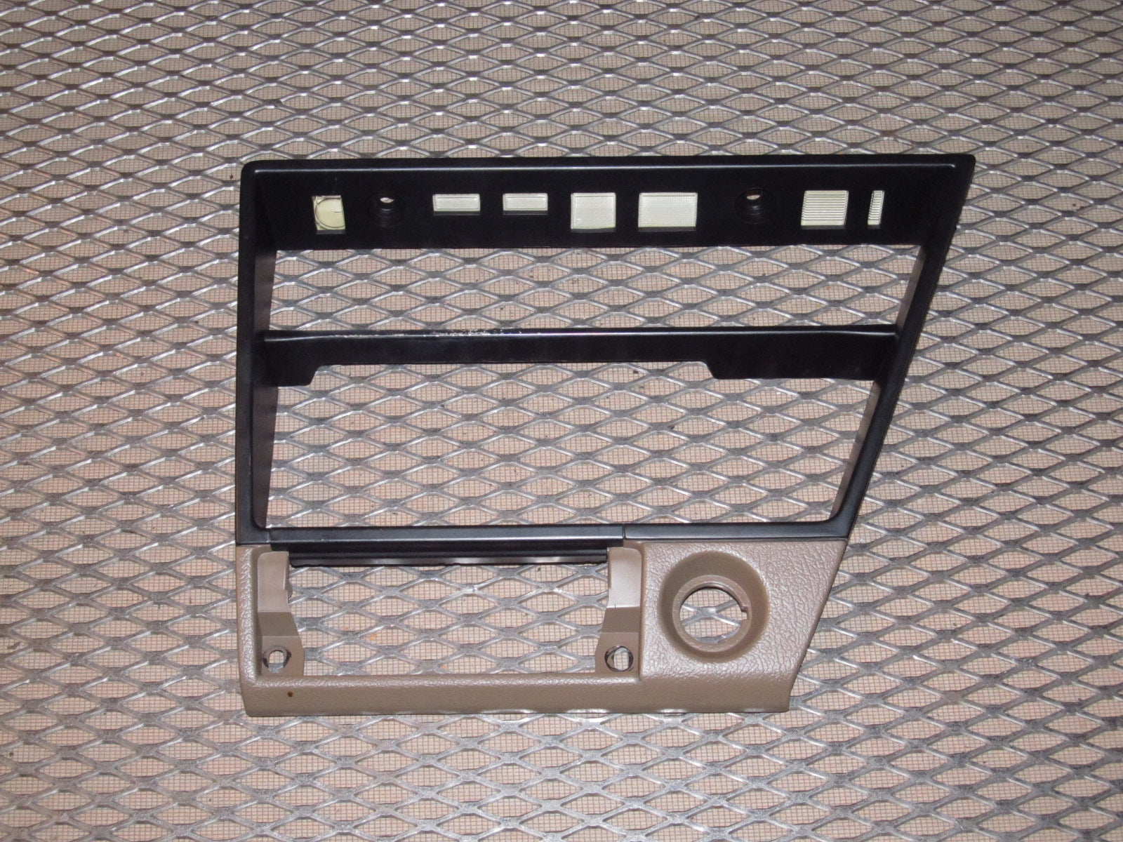 87 88 89 Nissan 300zx Dash Climate Control & Stereo Bezel Cover ...