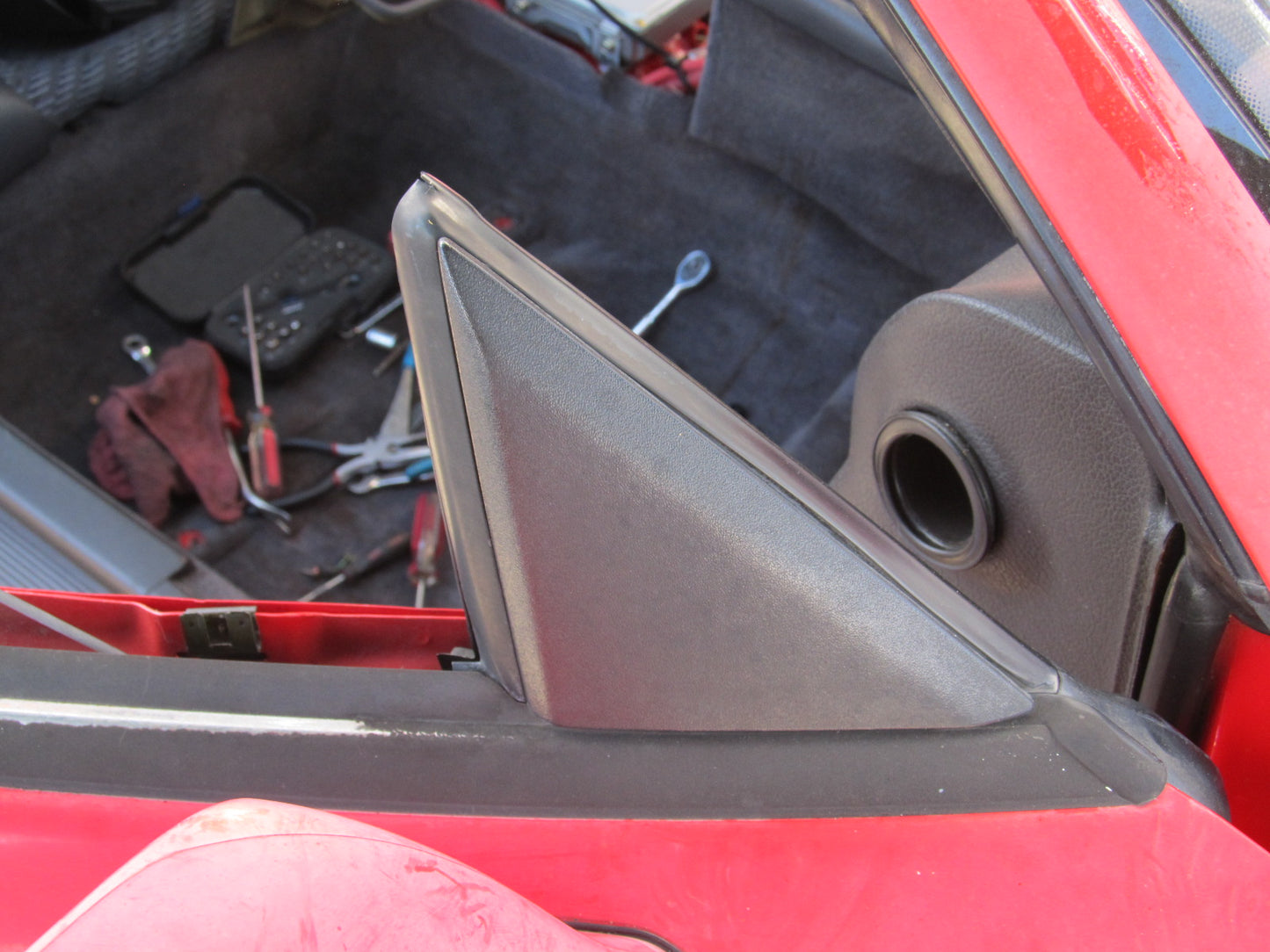 94 95 96 97 Mitsubishi 3000GT OEM Door Exterior Triangle Cover Trim - Right