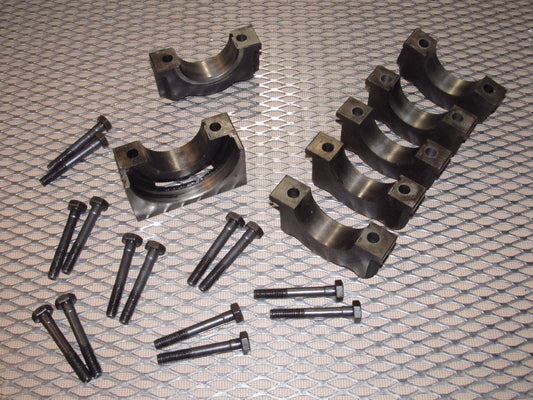 79 80 Datsun 280zx OEM Engine Crankshaft Bearing Cap - Set