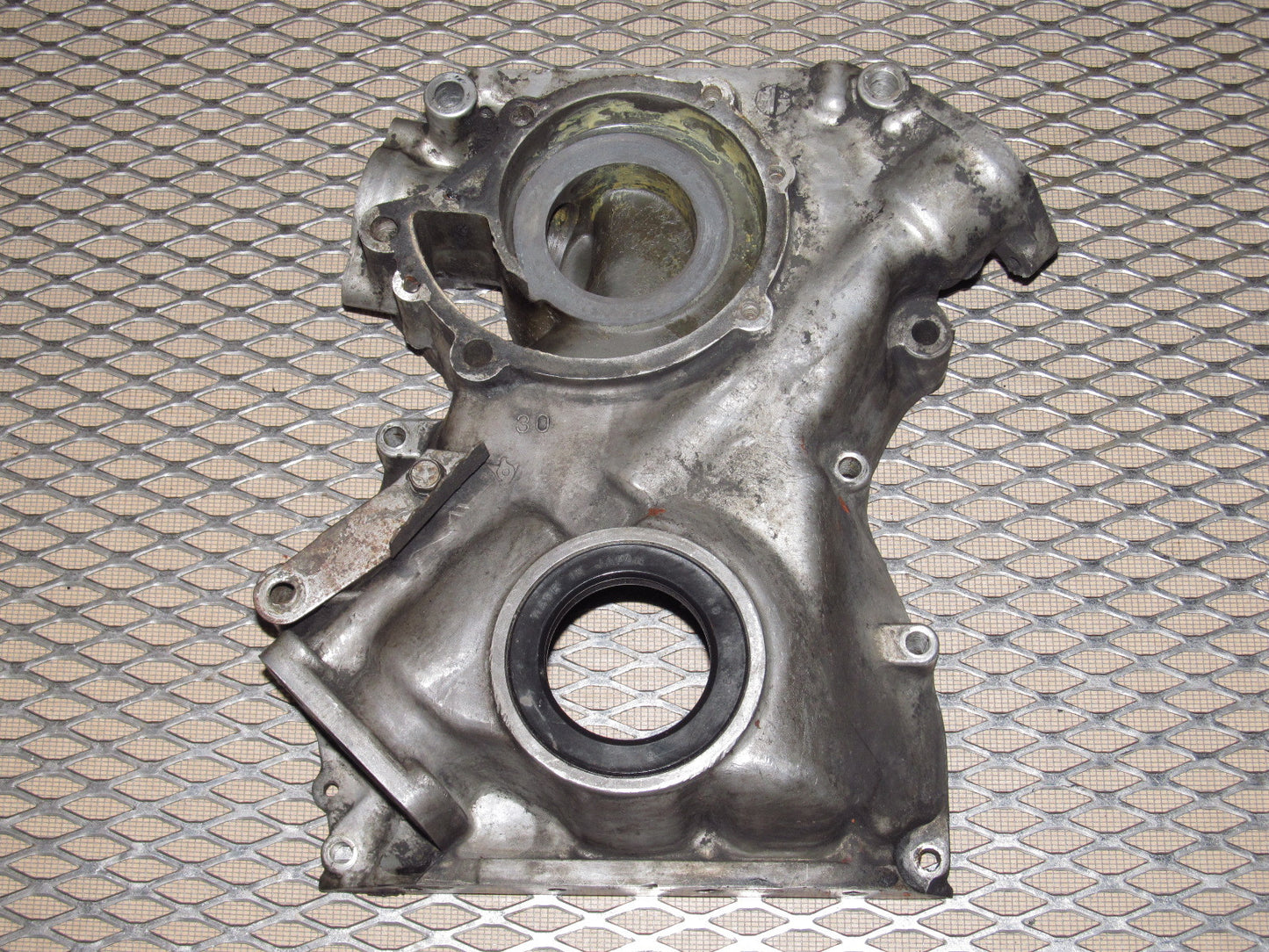 79 80 Datsun 280zx OEM Engine Front Cover Water Pump Housing