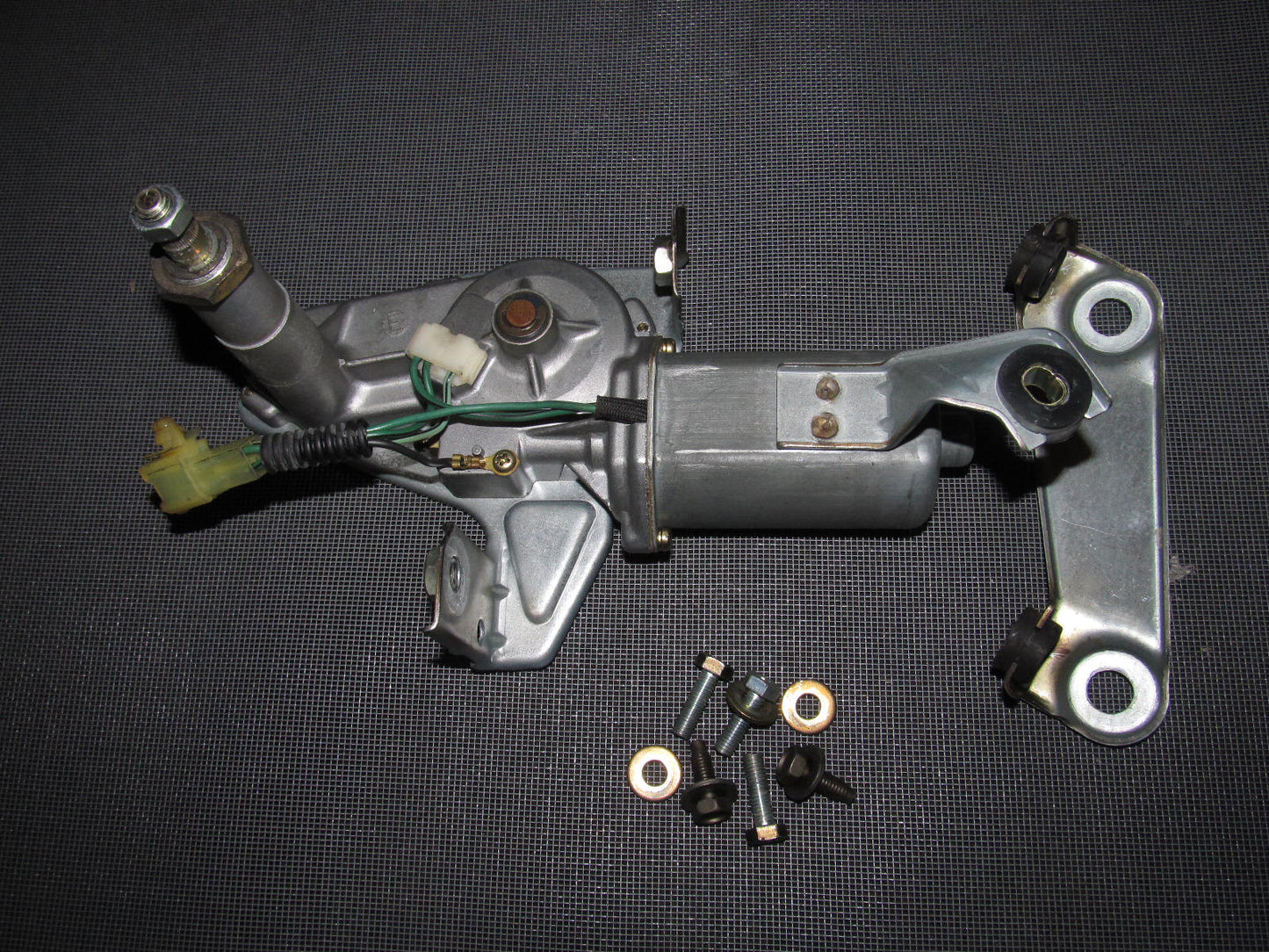 94-01 Acura Integra OEM Coupe Rear Wiper Motor with Bracket