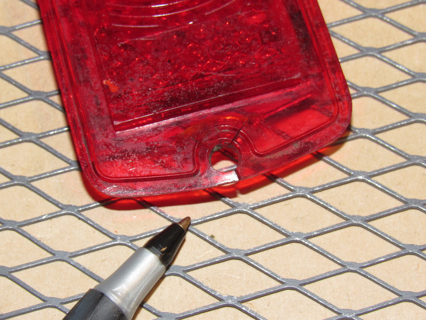 74 75 Datsun 260z OEM Rear Side Marker Light Lamp Lens