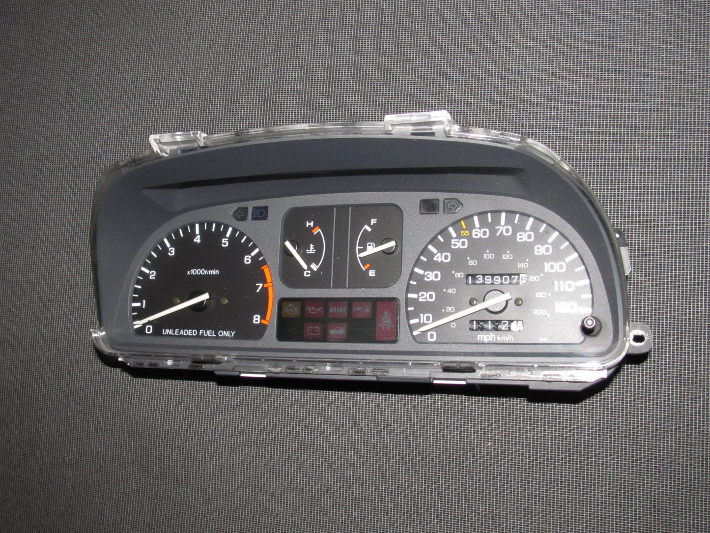90 91 Honda CRX Si OEM Speedomter Instrument Cluster - M/T