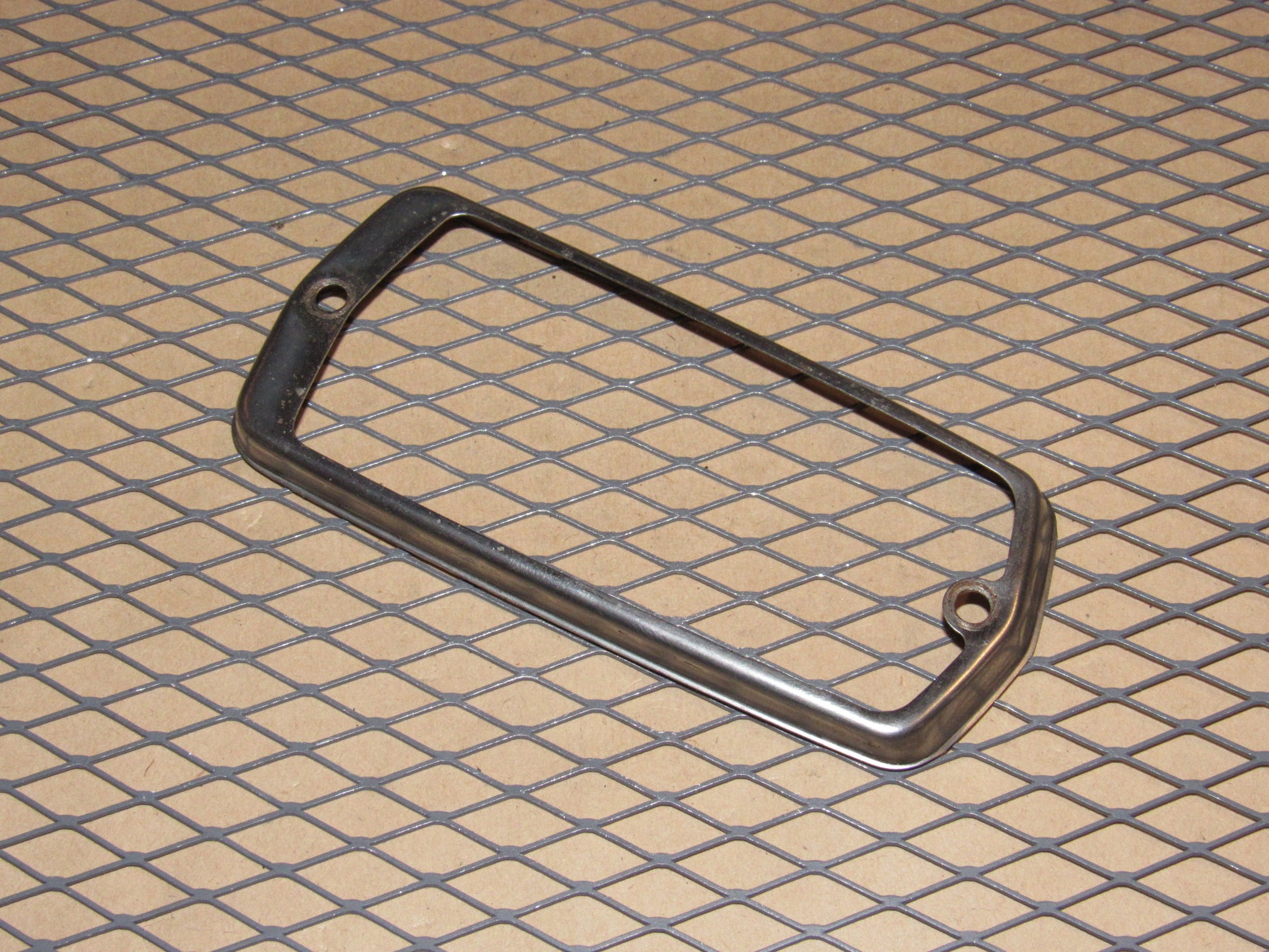 74 75 Datsun 260z OEM Rear Side Marker Light Lamp Chrome Bezel
