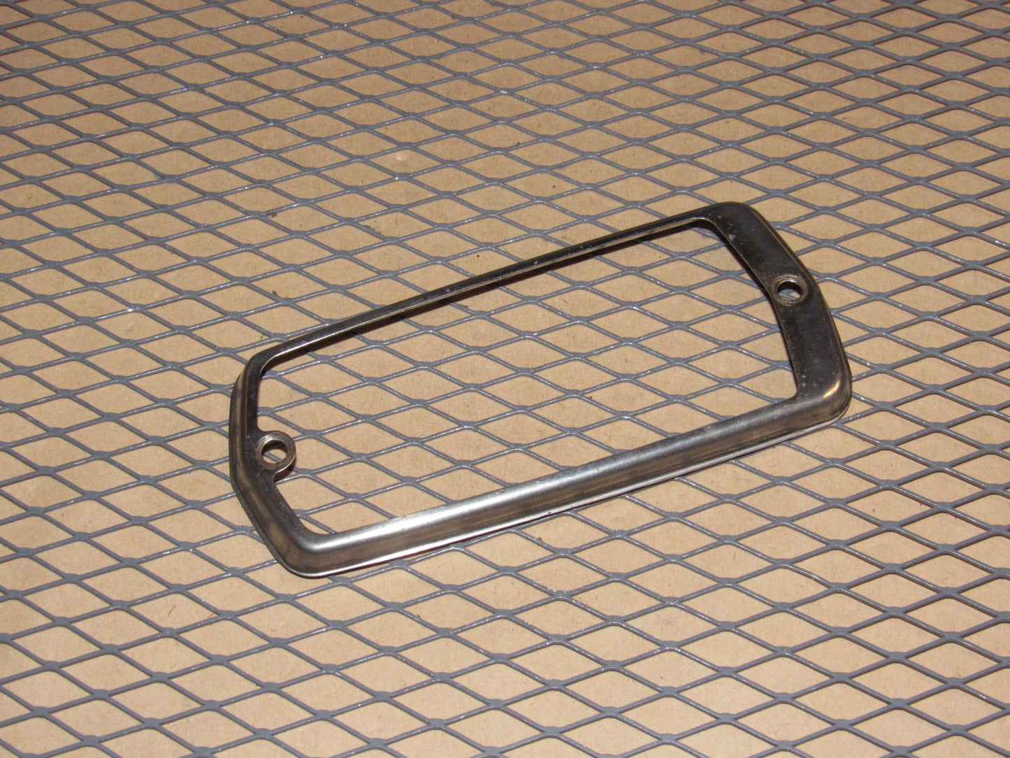 74 75 Datsun 260z OEM Rear Side Marker Light Lamp Chrome Bezel