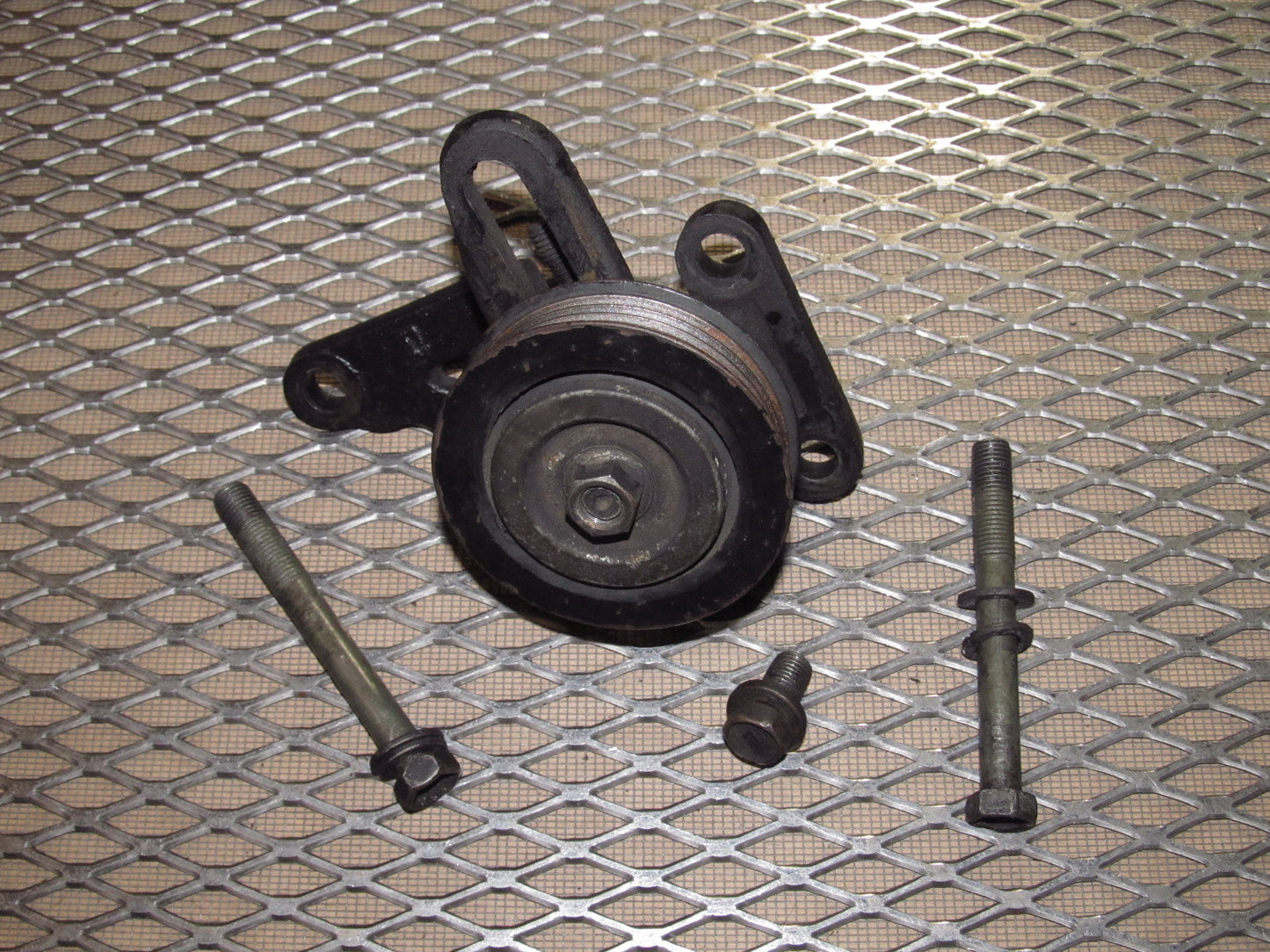 89 90 91 92 Toyota Supra OEM A/C Compressor Belt Tension Pulley - Turbo 7MGTE