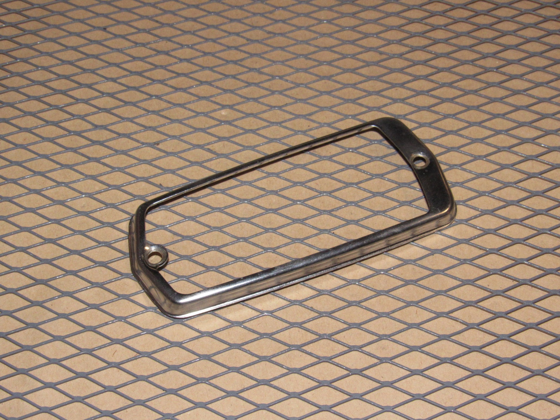 74 75 Datsun 260z OEM Rear Side Marker Light Lamp Chrome Bezel