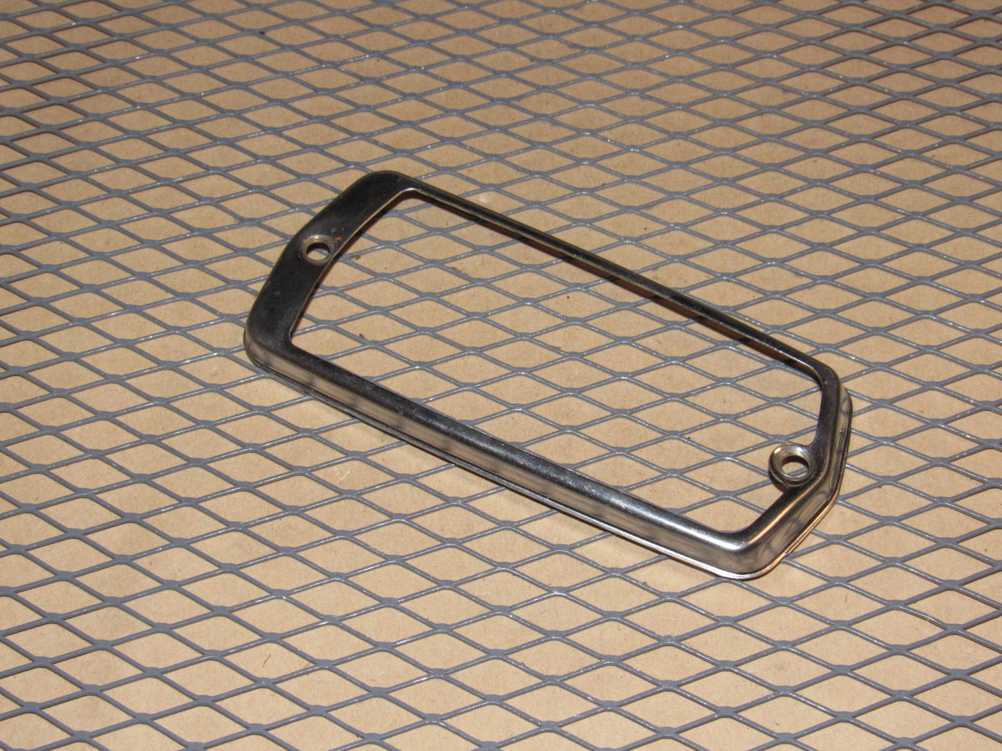 74 75 Datsun 260z OEM Rear Side Marker Light Lamp Chrome Bezel