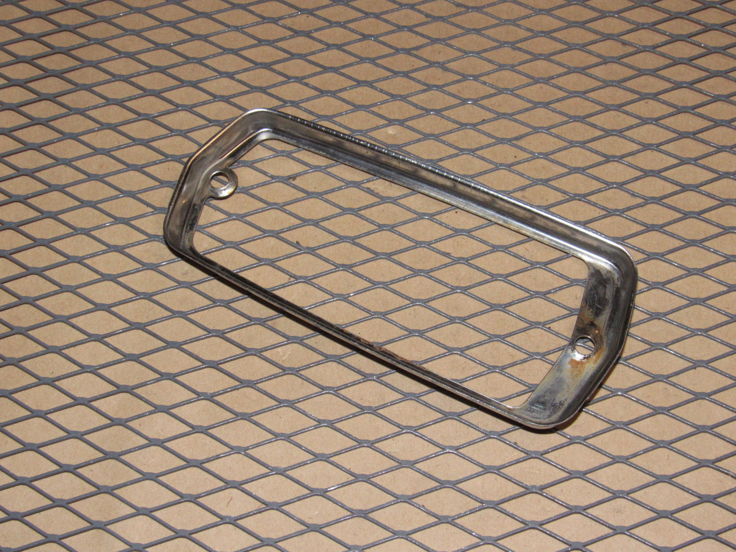 74 75 Datsun 260z OEM Rear Side Marker Light Lamp Chrome Bezel