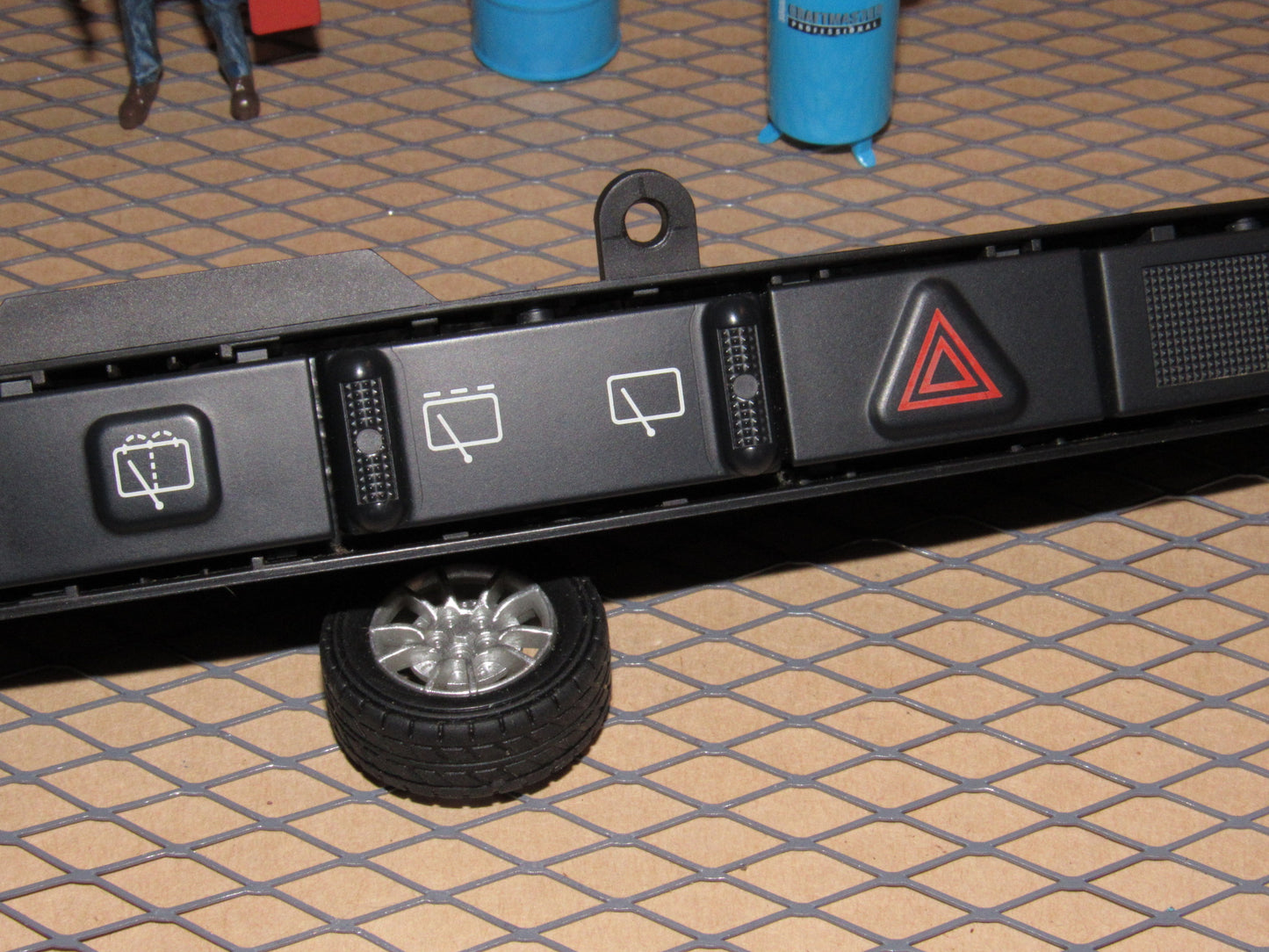 01 02 03 Dodge Caravan OEM Hazard Light Switch & Wiper Switch Panel