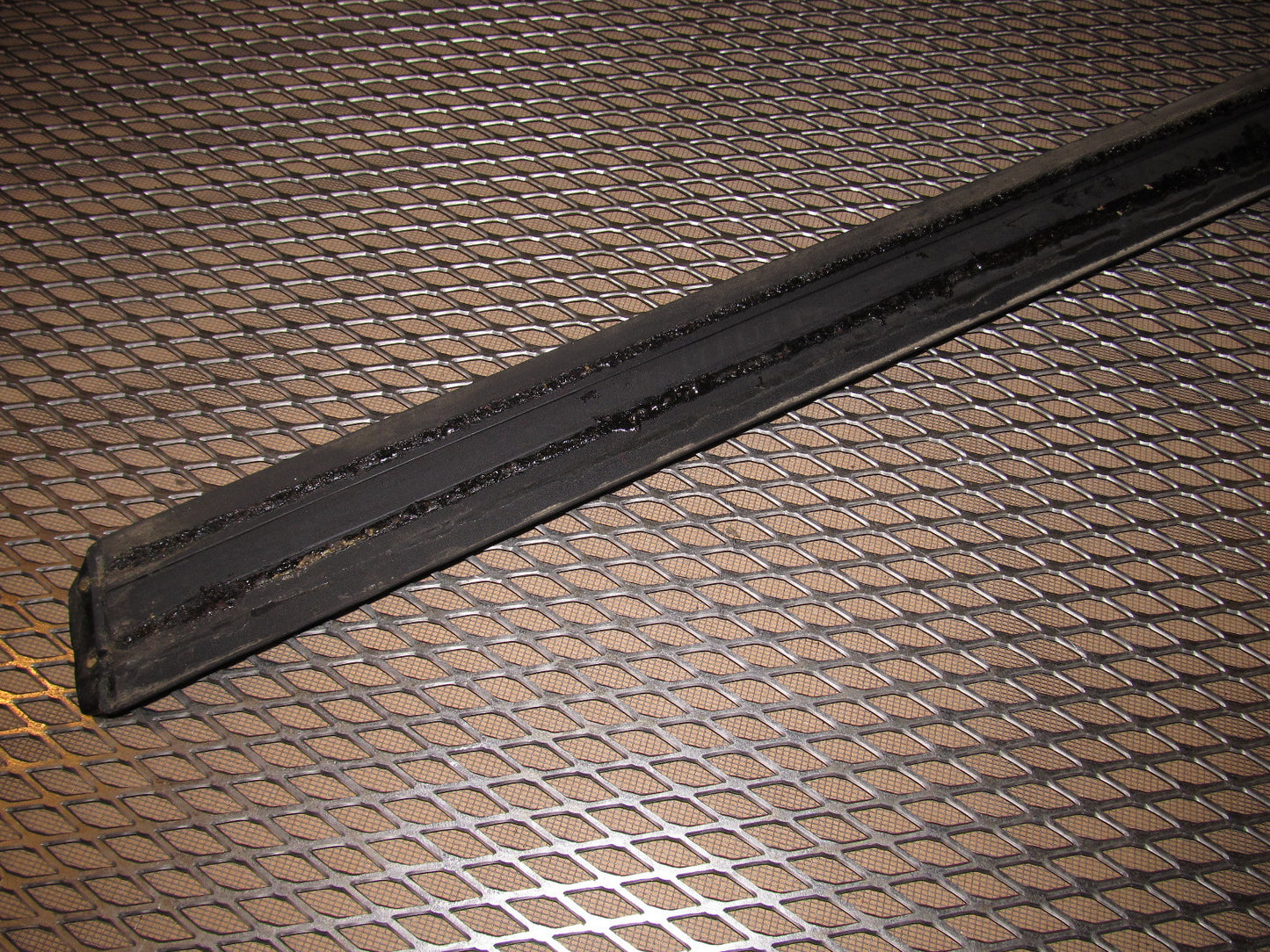 84 85 Mazda RX7 OEM Exterior Door Moulding - Left
