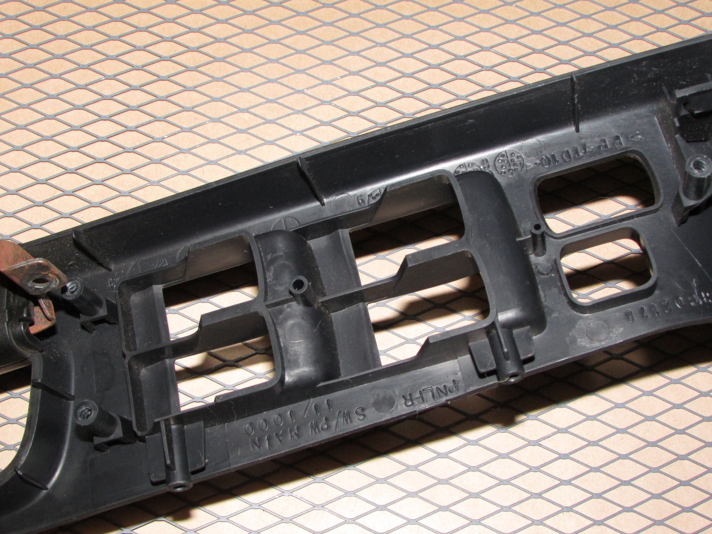 08 09 10 11 12 13 14 15 Lancer Evo X OEM Front Window Switch Bezel Trim - Left