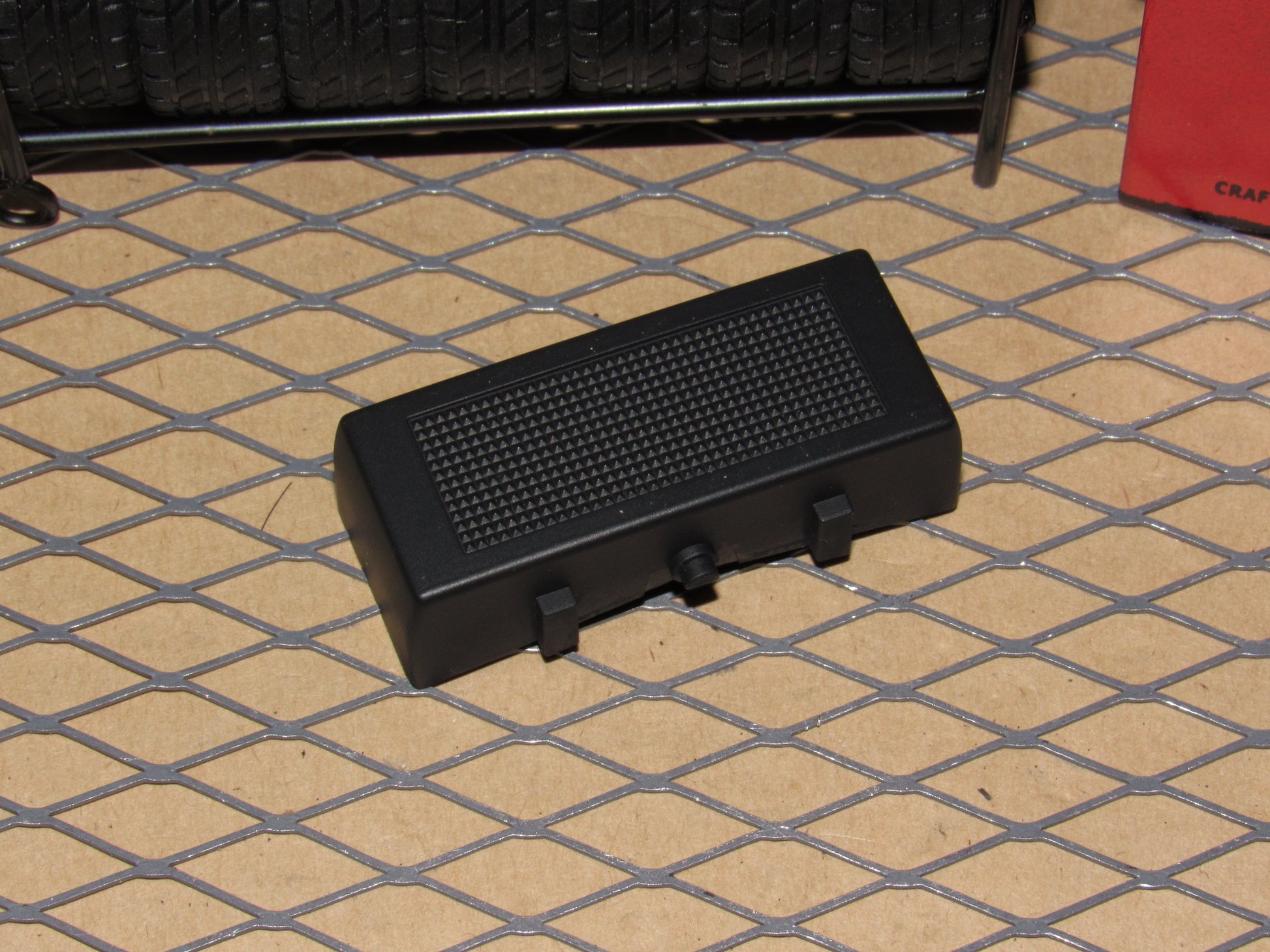 01 02 03 Chrysler Voyager OEM Heated Seat Switch Delete Filler Cap Cover Trim