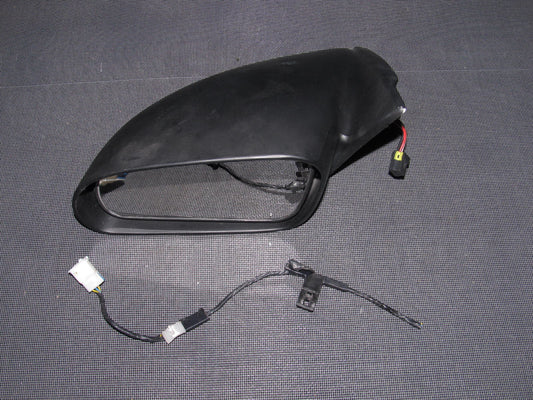 95-99 Mitsubishi Eclipse OEM Black Exterior Mirror - Driver Side - Left