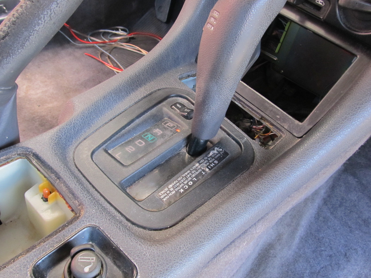 94 95 96 97 Mitsubishi 3000GT OEM A/T Shifter Bezel Trim Cover