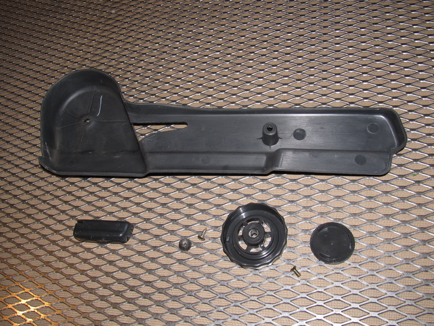 84 85 Mazda RX7 OEM Front Seat Side Cover Panel - Left