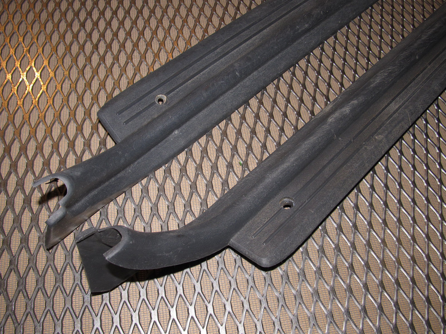84 85 Mazda RX7 OEM Door Sills Cover - Set
