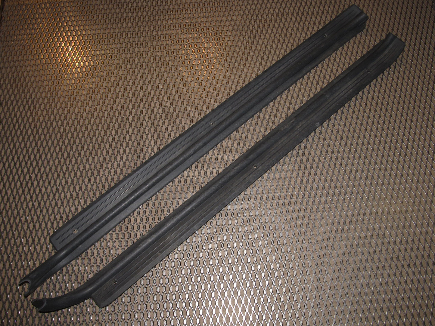 84 85 Mazda RX7 OEM Door Sills Cover - Set