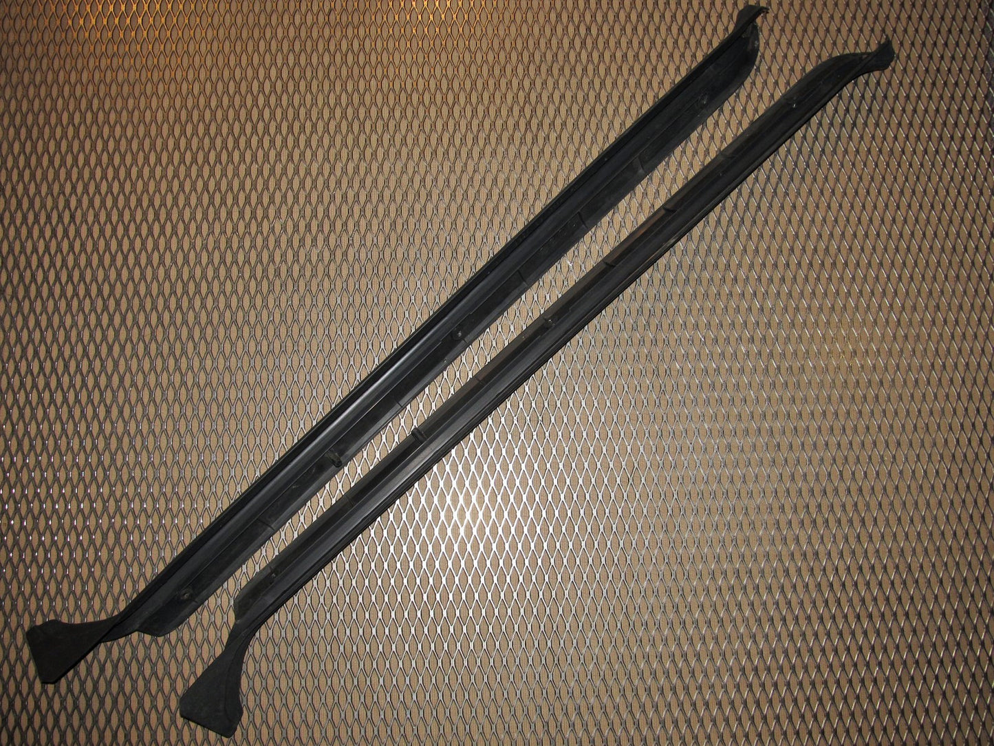 84 85 Mazda RX7 OEM Door Sills Cover - Set