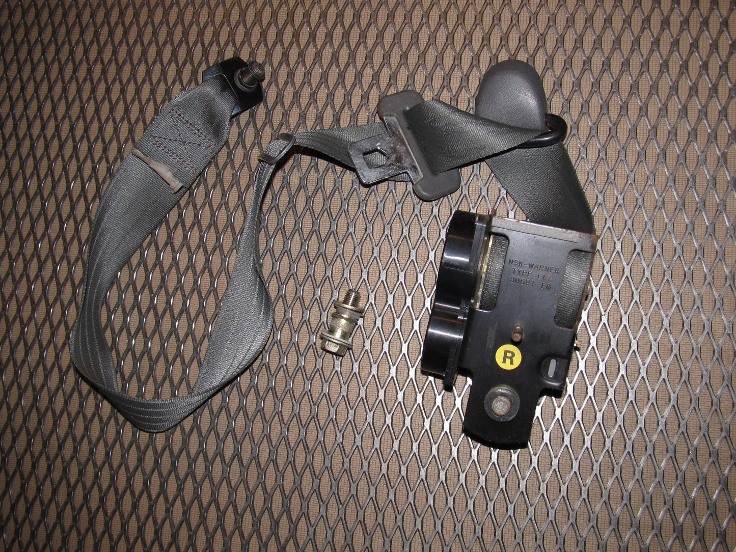 84 85 Mazda RX7 OEM Front Seat Belt - Right