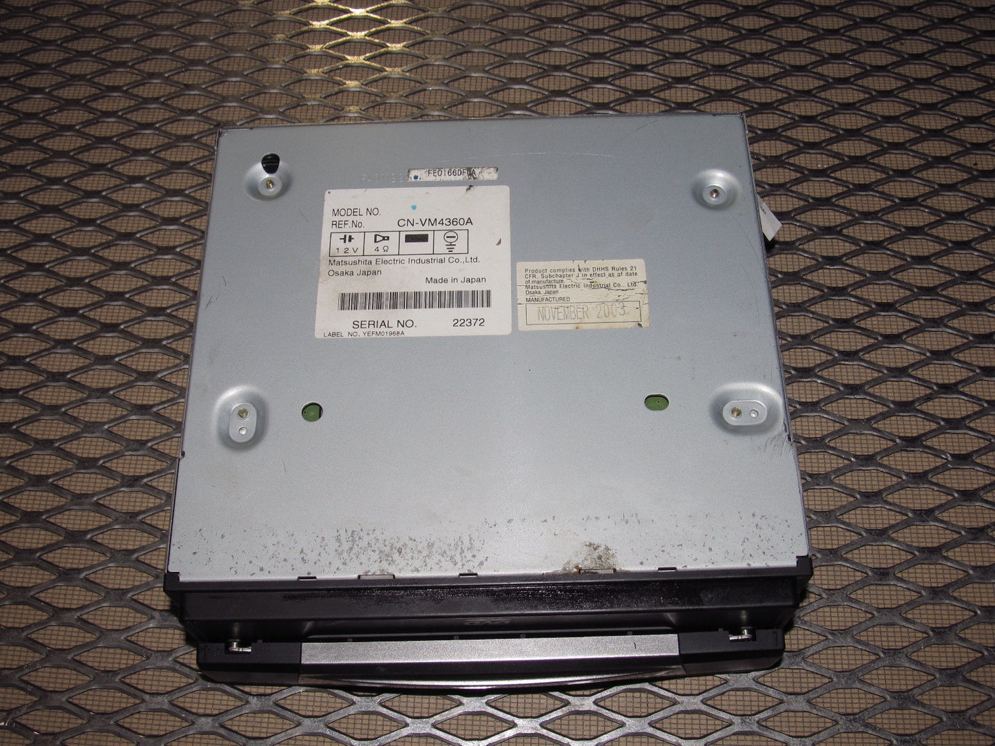 04 05 06 07 08 Mazda RX8 OEM Navigation DVD Rom & Player