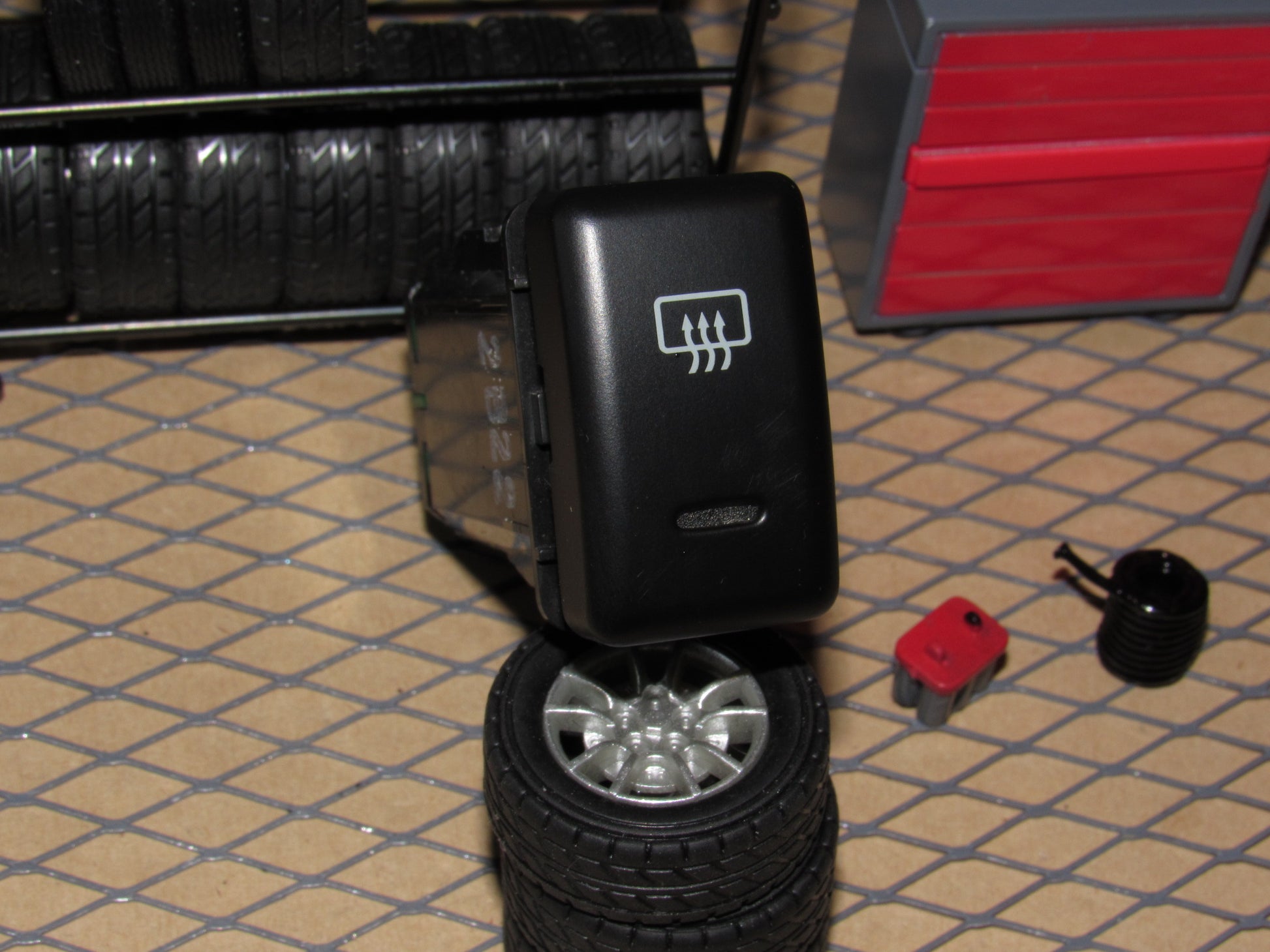 98 99 00 01 02 Isuzu Rodeo OEM Rear Defroster Switch