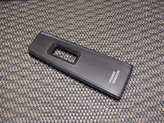 1987-1989 Nissan 300zx OEM Window Switch Bezel Cover - Right